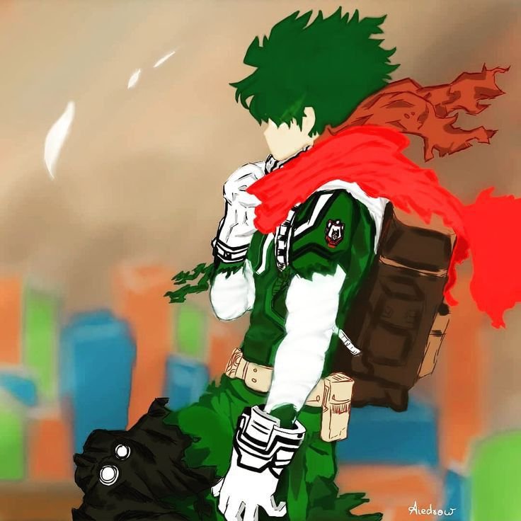 Warrior in Crimson