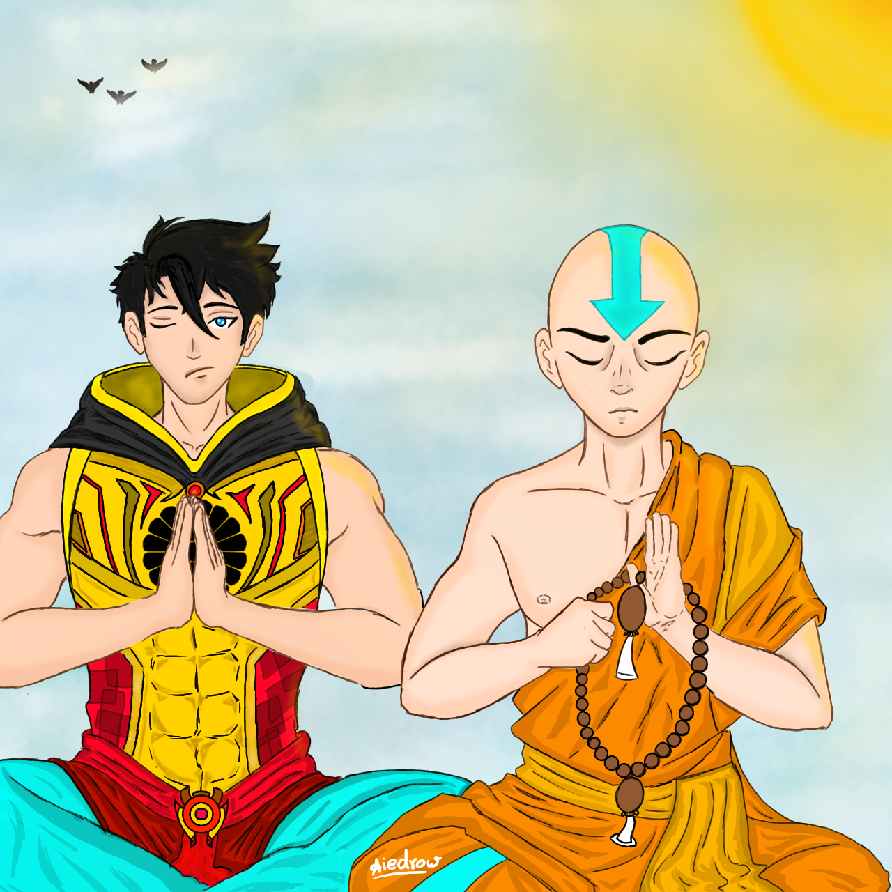 The Golden Cape Hero
